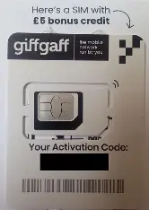【英国】giffgaff
